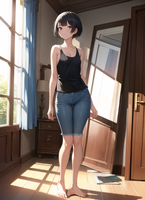 sleeveless top